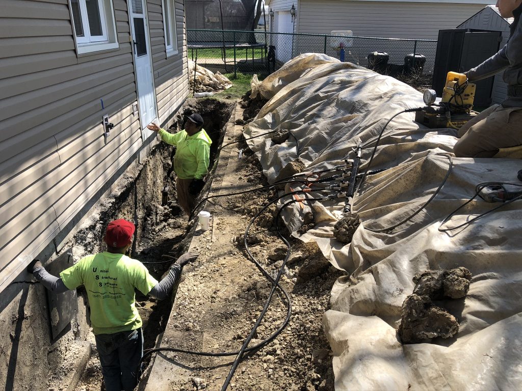 Pressure pier work in progress